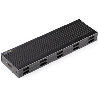 StarTech.com USB-C 10Gbps to M.2 NVMe or M.2 SATA SSD Enclosure, Portable M.2 PCIe/SATA SSD Aluminum Enclosure, USB-C & USB-A Host Cables StarTech.com USB-C 10Gbps to M.2 NVMe or M.2 SATA SSD Enclosure, Portable M.2 PCIe/SATA SSD Aluminum Enclosure, USB-C & USB-A Host Cables